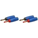 set conector banana baioneta Bayonet Plug-Copper