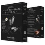 Cablu Audio Dublu RCA hi-end 0.75m Inakustik Reference NF-803 - imagine 2