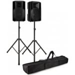 Set boxe active RCF ART 715 cu stative