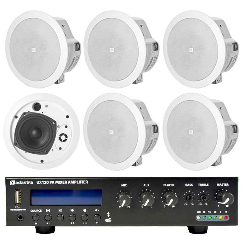sistem-audio-incastrabil-jbl Sistem 6 boxe tavan JBL Control 24CT Bundle-6