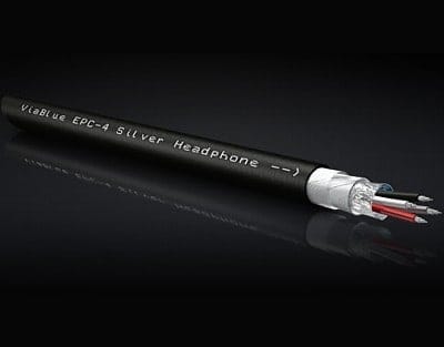 viaepc4s Cablu Casti high end Viablue EPC-4 placat cu Argint