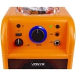 Boxa bluetooth copii Vonyx SBS50L, karaoke, lumini disco - imagine 4