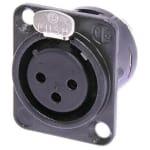 conector xlr panou NC3FD-L-BAG-1