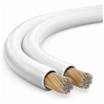 Cablu difuzor alb 2x2.5 la metru