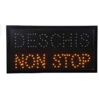 reclama luminoasa deschis non stop