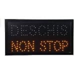 Caseta Luminoasa DESCHIS NON-STOP, magazin, restaurant, cofetarie - imagine 3