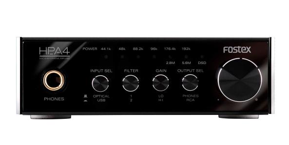 HP-A4_Top-main Fostex HP-A4 DAC Audio Placa de sunet