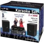 Set karaoke copii 2 microfoane Karaoke Star 2M cutie