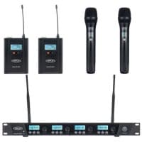 Microfoane wireless profesionale Sirus Quad R + 2H + 2B 823