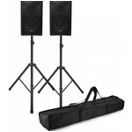 Boxe profesionale active bluetooth cu stative QTX Quest 10