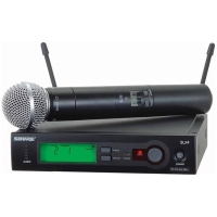 Set microfon wireless Shure SM58 SLX4
