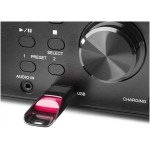 Microsistem audio All-In-One, 60W, stereo, Bluetooth/CD/MP3/USB/DAB+, Prato, Audizio - imagine 6