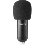 Set home studio microfon cu suport de masa, cu pop-filtru, USB, Vonyx CMS300B - imagine 3