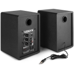Boxe Studio active, 5”, 70W RMS, alb, Vonyx SMN50W - imagine 4
