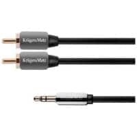 Cablu Jack-RCA 1m Kruger&Matz KMO309