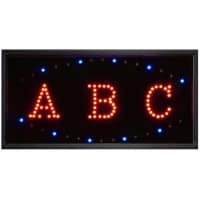 Reclama luminoasa magazin abc