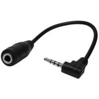 Cablu adaptor mini jack 2.5 pentru smartphone, 4 contacte