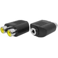 Adaptor 2 rca jack