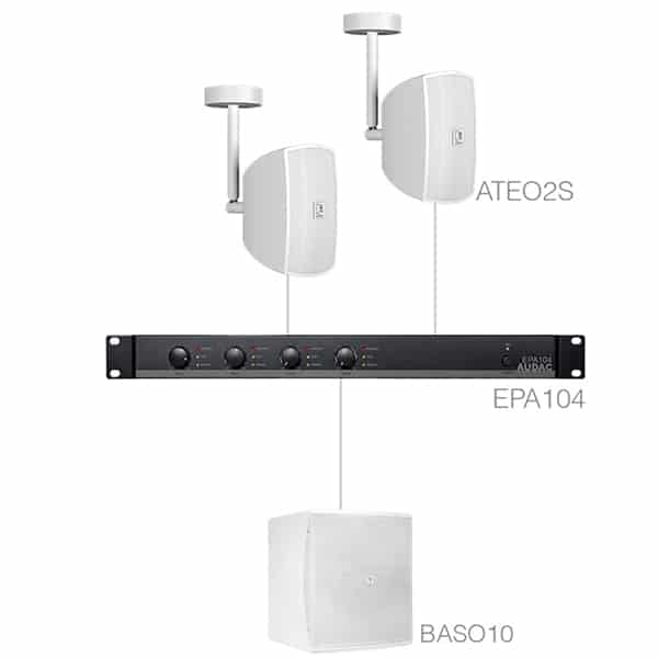 Audac-Subli2.3EC-W-Sistem-de-Sonorizare Audac Subli2.3EC W Sistem de Sonorizare