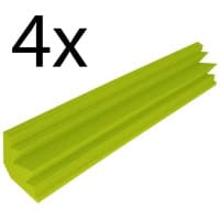 Set 4 Bureti Bass-Trap Mega Acoustic Verde