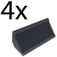 Set 4 Bureti MegaAcoustic PB Premium, Grafit