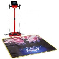 Set Scena Karaoke cu sistem microfoane si lumini KSM15R