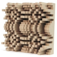 Panou difuzie fonică Quadratic Skyline Diffusor