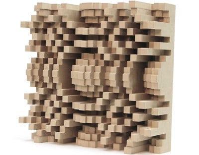 Panou-difuzie-fonică-Quadratic Panou difuzie fonică Quadratic Skyline Diffusor