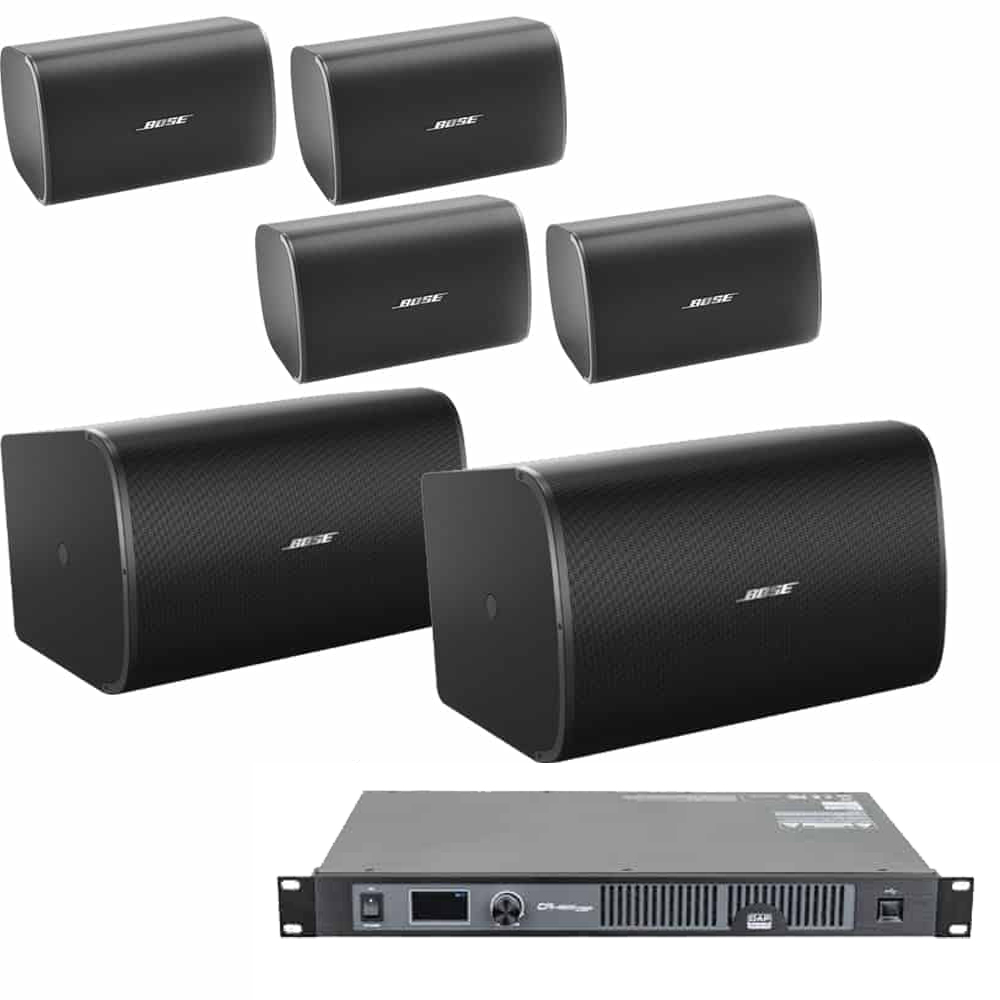 Sistem-Bose-DesignMax-Trend-2 Bose Professional Designmax DM6SE Trend 4.2 Bundle Black