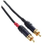 Cablu Jack mic RCA Profesional, 2x RCA – Jack (TRS) 3.5 mm 1.5m - imagine 3