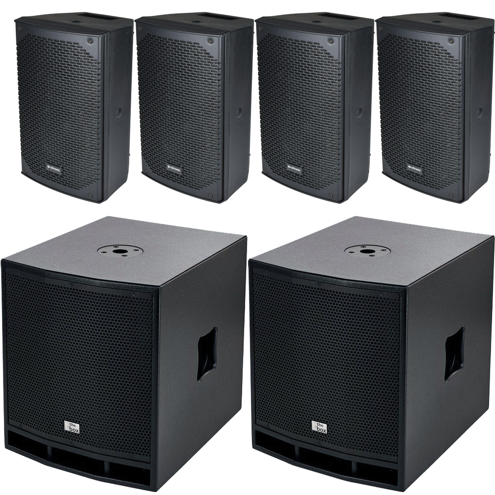pub-set-4-2 Pub Set 4.2 Sistem audio activ 2 subwoofere cu 4 top
