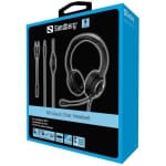 Casti cu microfon SANDBERG 126-15 Chat, 3.5mm, negru - imagine 4