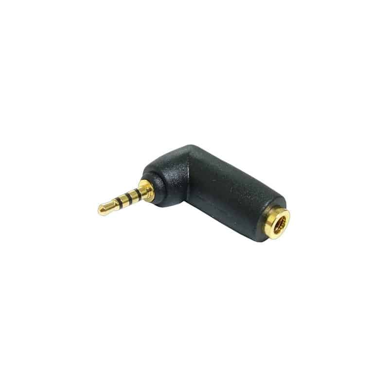 23536-mufa-adaptoare-jack-tata-25mm-4-ct-jack-mama-35mm-4-ct- Adaptor mufa Jack 2.5mm la 3.5mm - 4 contacte, unghi 90 grade