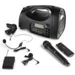 Boxa conferinta cu acumulator și microfoane UHF, 65W RMS, 6.5", Vonyx ST016 - imagine 3