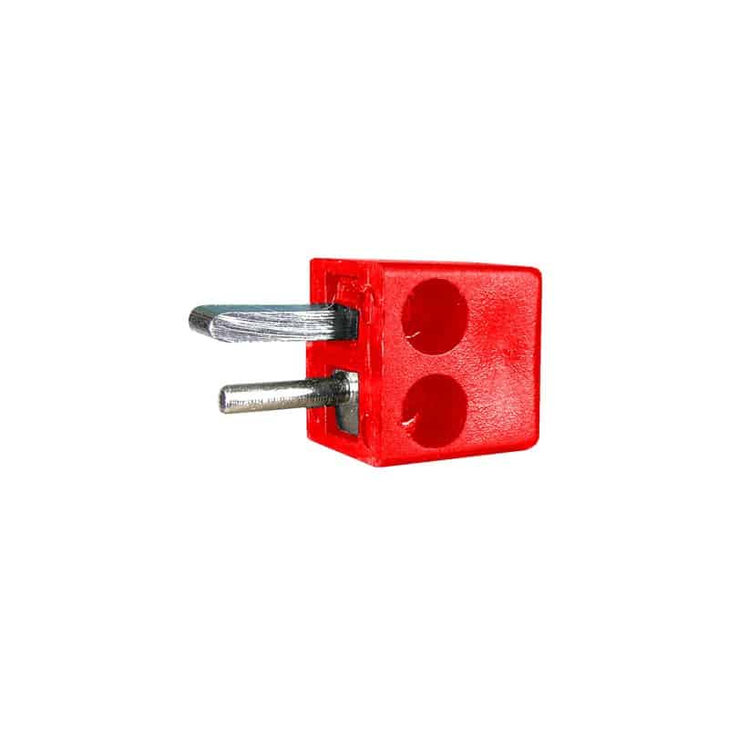 22681-mufa-difuzor-auto-rosu Mufa DIN 2 pini rosu