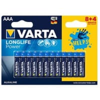 Blister Baterii alcaline AAA Varta, LR03