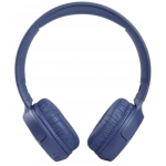 Casti audio wireless on-ear JBL Tune 525BT, JBL Pure Bass Sound, Bluetooth 5.3, Conexiune multi-point, Asistent vocal, Blue 2