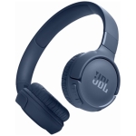 Casti audio wireless on-ear JBL Tune 525BT, JBL Pure Bass Sound, Bluetooth 5.3, Conexiune multi-point, Asistent vocal, Blue
