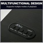 Boxa portabila Lemn BLUETOOTH V5.0 TWS 3