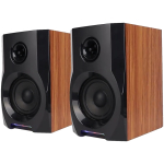 Boxe hi-fi active Lemn BLUETOOTH V5.0 TWS