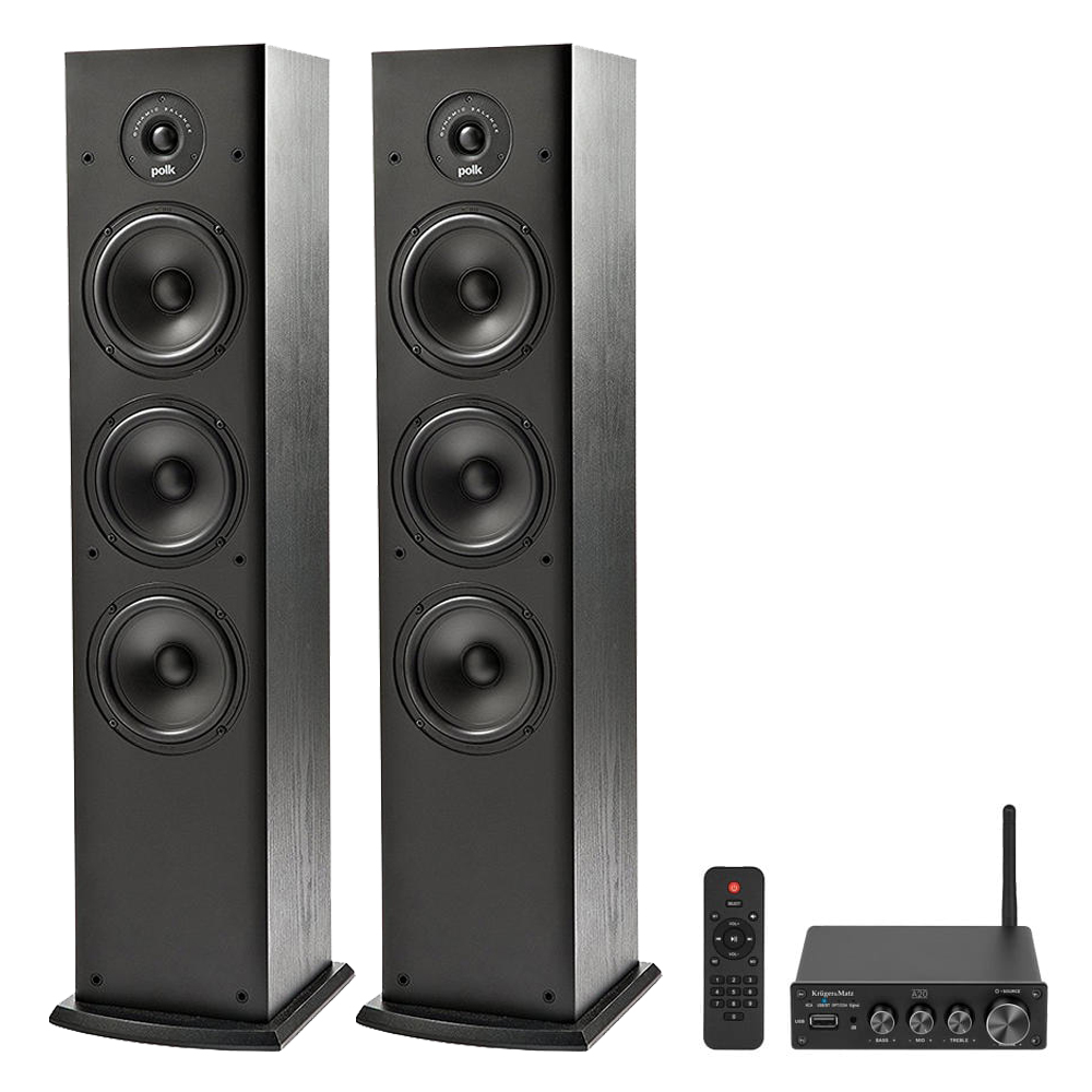 sistem-audio-de-camera Sistem Audio de Camera Polk T50 + Kruger&Matz A20