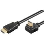 Cablu HDMI TV 90 grade cotit 1m