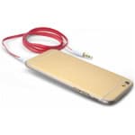 Cablu audio stereo plat Jack de la 3,5 mm - de la tata la tata - rosu, M-Flex - imagine 2