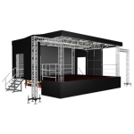 Scena mobila hidraulica