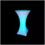 masuta tip bar alba cu led RGB 60X110CM