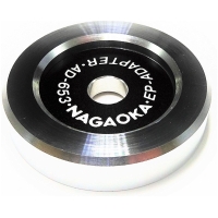 Adaptor 45 RPM Nagaoka AD-653 aluminum 45rpm single adapter