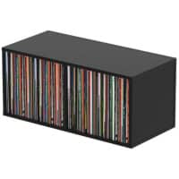 Etajera discuri vinil Glorious Record Box 230 black