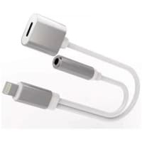 Adaptor Lightning audio + charger Iphone Jack 3.5 adaptor 4 contacte