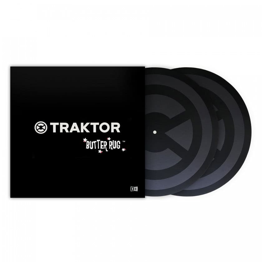 ni-traktor-butter-rugs-logo Set 2 Slipmat Native Instruments Traktor Butter Rugs