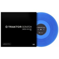 Vinil Scratch Dj Native Instruments Traktor Control Vinyl Mk2 Blue